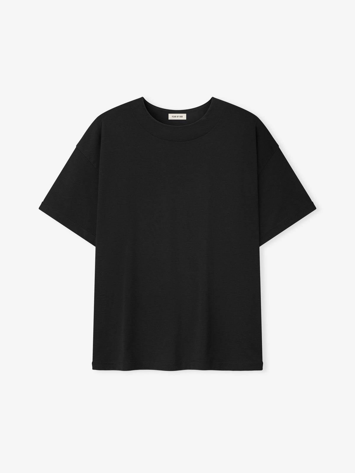 FG9M10-9930CRY_CLEAN_NECK_SS_TEE-BLACK_1